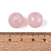 Natural Rose Quartz European Beads G-Q602-09B-02-3