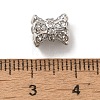 Brass Micro Pave Cubic Zirconia Beads KK-C072-07P-3