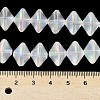 Electroplate Glass Beads Strands EGLA-G038-01A-HR03-4