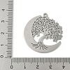 304 Stainless Steel Pendants STAS-V016-10P-3