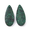 Natural Malachite Pendants G-K171-04H-2