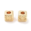 Brass Beads KK-P271-15G-1