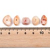 Two Tone Opaque Acrylic Imitation Gemstone Beads OACR-T033-03A-3