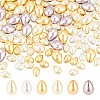 ARRICRAFT 124Pcs 6 Styles Glass Imitation Pearl Beads GLAA-AR0001-65-1