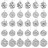 30Pcs 5 Style Alloy Pendants FIND-FH0007-49-1