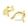 Brass Letter Stud Earrings for Women EJEW-A038-01Z-G-2