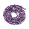 Natural Amethyst Beads Strands G-A235-A03-01-3