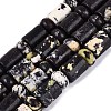Natural Yellow Turquoise(Jasper) Beads Strands G-Q616-09A-2