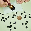 200Pcs Octagon Sealing Wax Particles with 1Pc Stainless Steel Spoon and 3Pcs Flat Round Candles and 1Pc Iron Beading Tweezers DIY-CP0009-31-3
