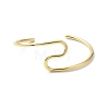 Rack Plating Brass Cuff Bangles BJEW-A137-09G-1