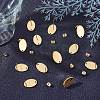 30Pcs 201 Stainless Steel Stud Earring Findings STAS-BBC0001-72-4