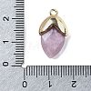 Natural Lepidolite Pendants G-U019-03A-03-3