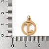 304 Stainless Steel Charms
with Jump Ring STAS-R001-02G-J-3
