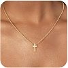 Cross Stainless Steel Pendant Necklaces FS-WG7D720-02-1