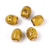 Handmade Porcelain Ceramic Beads PORC-T134-02G-1