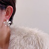 Alloy Stud Earrings for Women WGDA63E-02-2