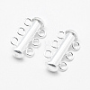 Sterling Silver Slide Lock Clasps STER-K035-02-1