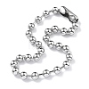 304 Stainless Steel Ball Chain Necklaces CHS-F009-01H-45cm-P-01-1