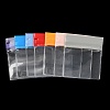 35Pcs 7 Colors Transparent EVA Packaging Resealable Bags ABAG-TA0002-29B-4