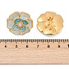 304 Stainless Steel Enamel Stud Earrings EJEW-M095-08G-3
