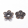 Tibetan Style Alloy Bead Caps RLF10597Y-NF-2
