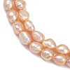 Natural Cultured Freshwater Pearl Beads Strands PEAR-P064-20J-05F-4