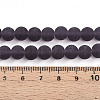 Transparent Glass Beads Strands GLAA-T032-T8mm-MD03-4