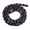 Transparent Imitation Jade Glass Beads Strands GLAA-N005-T4mm-D06-2