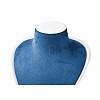 Bust Shaped PU Leather Jewelry Display Stands for Necklaces AJEW-A068-03C-5