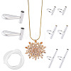 4 Styles Brass Pin to Pendant Converter FIND-DR0002-36A-1