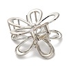 Alloy Claw Hair Clips AJEW-A061-06B-P-3