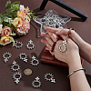 26Pcs Tibetan Style Alloy Pendants TIBEP-UN0001-28AS-3