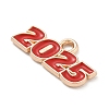 Alloy Enamel Pendants ENAM-A008-13KCG-04-2