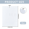 Erasable PVC Blank Hanging Hanger Chalkboard AJEW-WH0410-280B-2