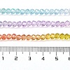 Transparent Painted Glass Beads Strands LS-DGLA-A034-T4mm-A12-3