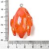 Opaque Resin Pendants FIND-I044-16E-3