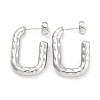 Non-Tarnish 304 Stainless Steel Stud Earrings EJEW-H013-23P-1