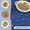 60Pcs 2 Colors Tibetan Style Zinc Alloy Beads FIND-YW0012-78-5