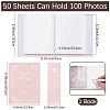 Paper Cover Interstitial Album Book AJEW-CP0011-01B-2