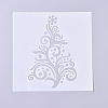 Christmas Theme Plastic Reusable Drawing Painting Stencils Templates X-DIY-G027-E02-2