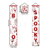 Polyester Hanging Sign for Home Office Front Door Porch Decorations HJEW-WH0023-013-1