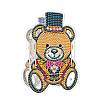 5D DIY Bear Pattern Animal Diamond Painting Pencil Cup Holder Ornaments Kits DIY-C020-06-1