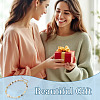 Ocean Dyed Synthetic Turquoise Starfish and Natural Flower Amazonite Round Beaded Anklets for Women AJEW-TA00061-9