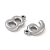 10Pcs 10 Styles 304 Stainless Steel Pendants STAS-K312-01P-2
