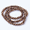 Electroplate Transparent Glass Beads Strands LS-EGLA-A034-T1mm-UA04-2