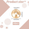 Brass Bead Cone KK-BC0013-40A-2