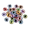 Printed Transparent Glass Cabochons GL-CBAA22A-10-3