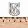 304 Stainless Steel Cuff Rings Ring Components SA-CBA098D-01P-D-3