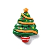 Christmas Series Opaque Resin Cabochons RESI-Q010-02B-1