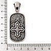 316 Surgical Stainless Steel Big Pendants STAS-Z073-56AS-01-3